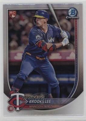 2025 Bowman SP Rookie Red RC Chrome Variation Brooks Lee #72 RC 1e0w