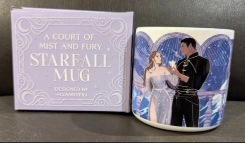 Fairyloot Book Box Court of Mist and Fury Starfall Mug