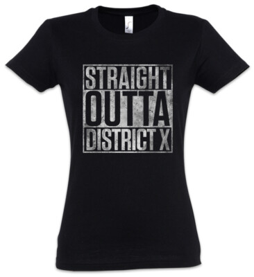 Straight Outta District X Damen T-Shirt New X Fun TV Men Elixir Icarus Prodigy