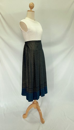 Women Thai Native Long Skit Cotton Thai Printed Pleats Multi-Color Free Size - Picture 67 of 186