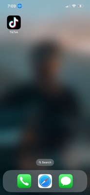 iPhone 13 Pro With TikTok Installed And CapCut 