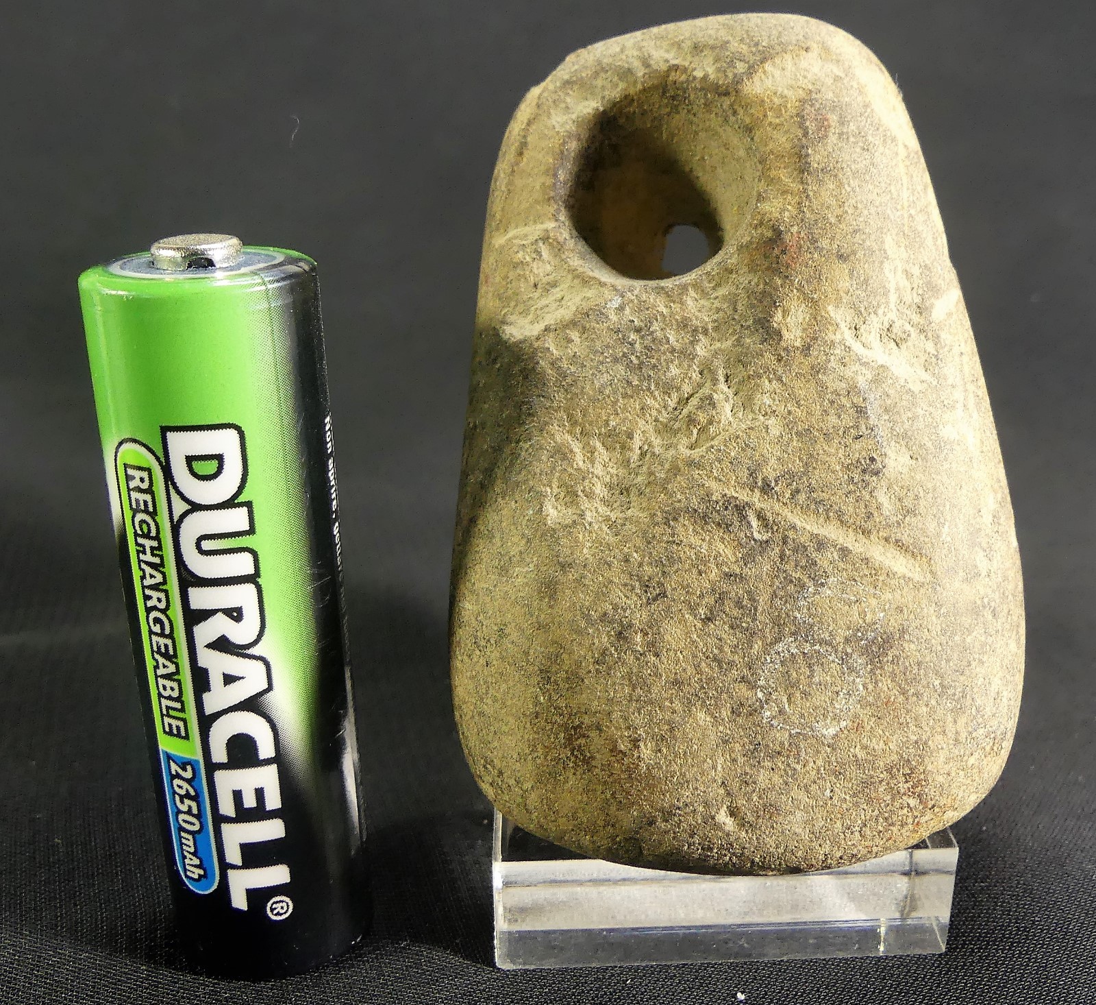 XRARE Hopewell Culture, Mound Builders Shaman's Charmstone w