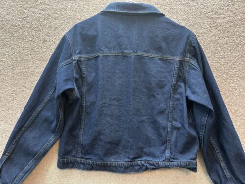 Giacca denim vintage Green Bay Packers REEBOK donna *grande jeans blu ricamato - Foto 2 di 6