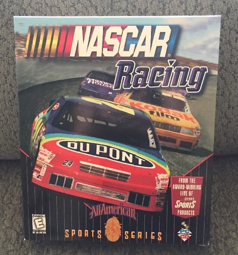 Jeu PC Nascar Racing Papyrus - Version Française Big Box (Boîte Carton) - Bon État