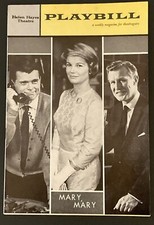 Vintage 1962 NYC Playbill Mary, Mary Helen Hayes Theatre Weekly Magazine