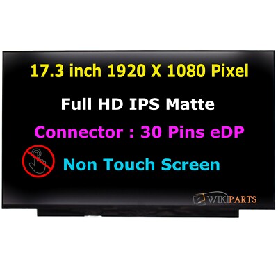 Kompatibel HP Laptop 17-CN3097NR 17,3'' LED LCD 1920x1080 IPS Bildschirm matt 30 Pin