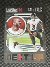 2021 Panini Playbook Football KYLE PITTS RC #NXT-KPI NEXT UP ROOKIE CARD