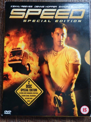 Speed 2Disc Special Edition Keanu Reeves Dennis Hopper Sandra Bullock in English