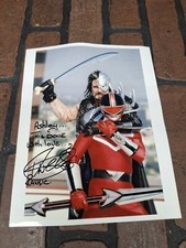 VERNON WELLS Power Rangers Original Hand Signed Autograph Photo To Ashley