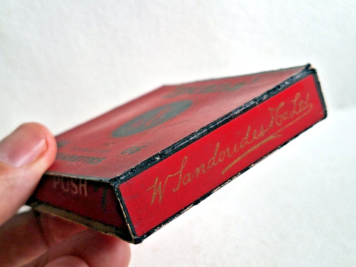 Empty 1920s LUCANA DOUBLE SIX, cigarettes packet H&S 20pcs. - Picture 4 of 8