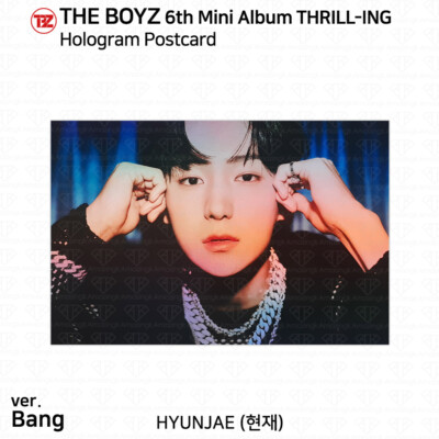 The Boyz 6th Mini Album Thrill-ing Official Photocard The Boyz 6th Mini Album Thrill-ing Official Photocard