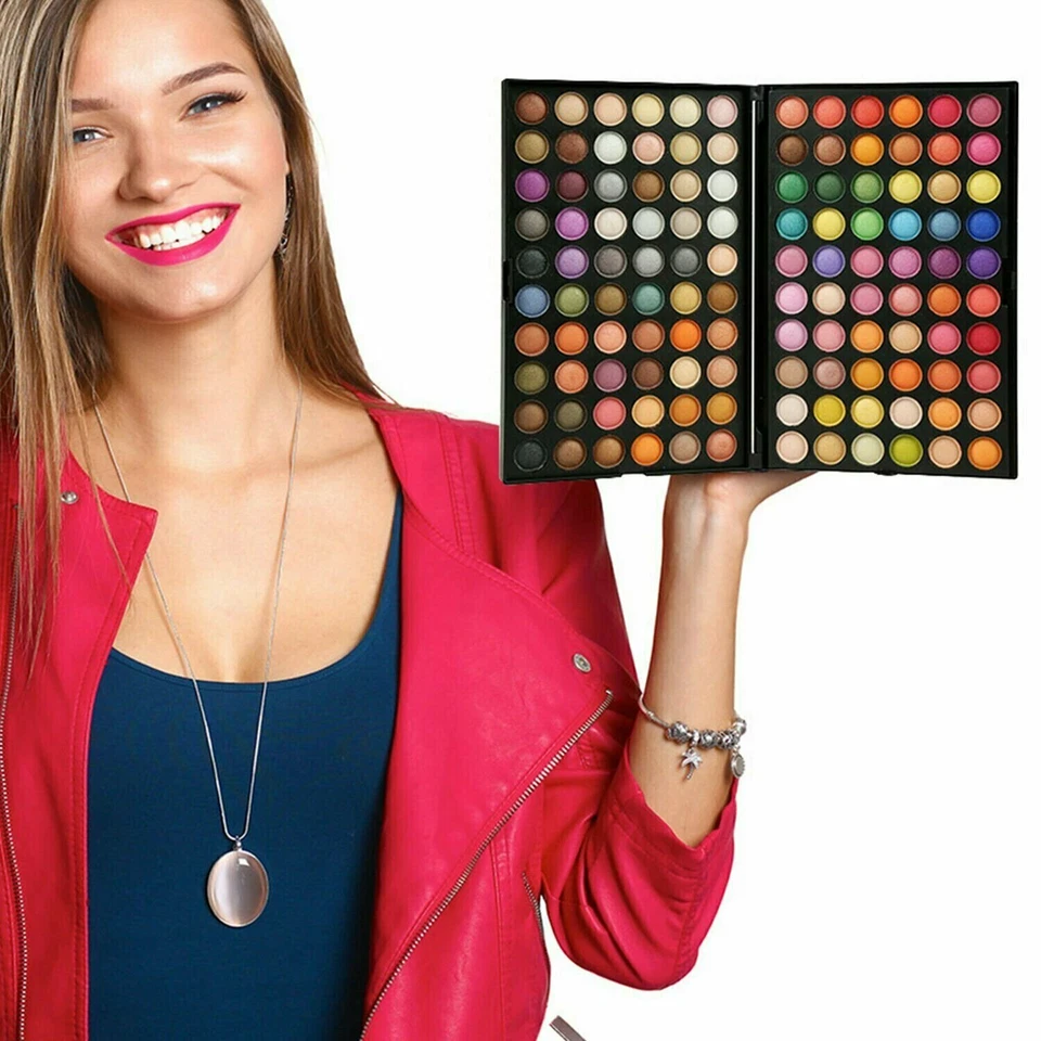 120 Color Vivid Eyeshadow Makeup Palette Highly Pigmented Powder Eye Shadow - Image 2 of 4