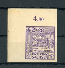 SBZ Nr.89B II ** ECKRANDST&Uuml;CK 42Pfg. PLATTENFEHLER - SELTEN !!! (129087)