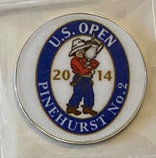 U.S. OPEN - 2014 - Pinehurst No. 2 - Pro size 32mm - Golf Ball Marker
