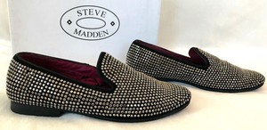 steve madden men's caviarr rhinestone smoking slipper