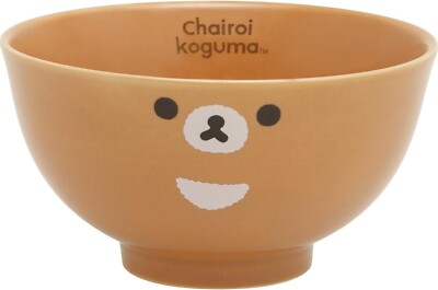 San-X Rilakkuma Ceramic Rice Bowl TK19504 Chiroikoguma Character Tableware New