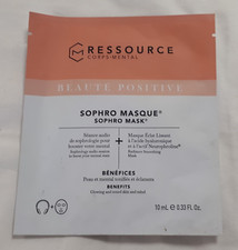 RESSOURCE SOPHRO MASQUE Beauté positive Masque éclat lissant visage 10 ml /EBOY