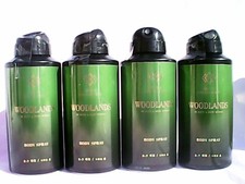 FOUR Bath Body Works Woodlands Fragrance body Spray Mist Men's Collection set