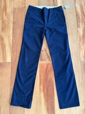 Gap Kids Boy Size 20 Navy Blue Uniform Pant, Regular Fit; NWT Retail 34.95