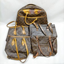 Louis Vuitton Monogram Borsa a mano set 5 pezzi spazzatura 584341