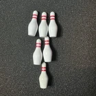 Vintage 1990S MATTEL 7" Stacie Doll Mini Toy Hard Plastic Bowling Pins