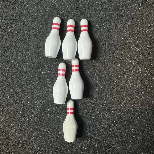 Vintage 1990S MATTEL 7" Stacie Doll Mini Toy Hard Plastic Bowling Pins