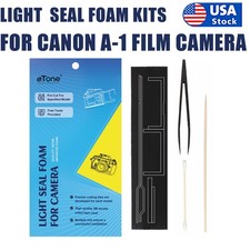 Pre-Cut Light Seal Foam Replace Sponge Kits Repair For Canon A-1 Film Camera