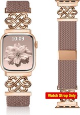 Braided Band for Apple Watch Ultra Series 10/9/8/7/6/5/4/3/2/1 38mm-49mm Magneti