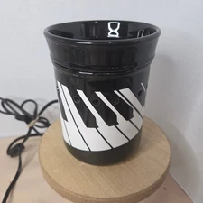 Scentsy "Baby Grand" Piano Keys Electric Scented Wax Melter Candle Warmer WORKS