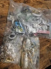 2.3 Pounds of Vintage Earrings Watches & Costume Jewelry Lot Some Signed