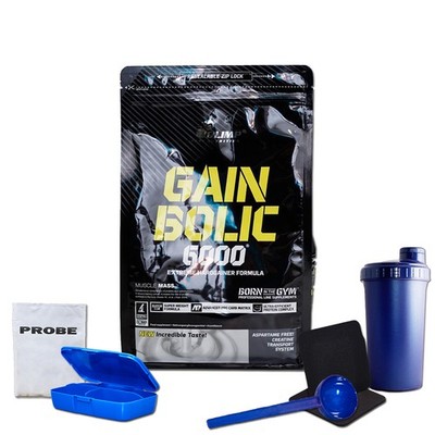 Olimp Gain Bolic 6000 1kg Beutel Weight Mass Gainer Muskelaufbau BCAA + Bonus