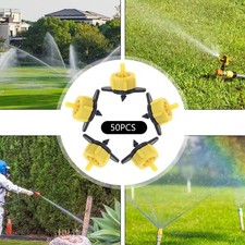 50 Pieces Garden Watering Dripper for Hanging Baskets Pots Irrigation System