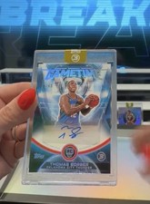 2025-26 Topps Three Basketball Thomas Sorber RC Auto /49