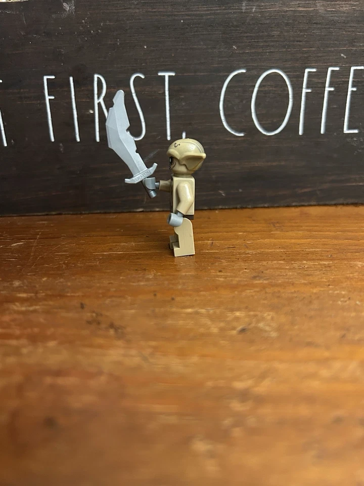 Lego The Hobbit Minifigure Goblin Soldier 1 lor043 79010 Mini Fig RARE - Image 4 of 4