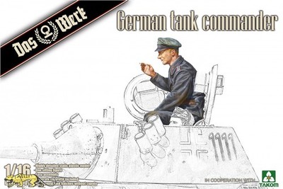 Das Werk 16007 Deutscher Panzerkommandant - Figur - 1:16