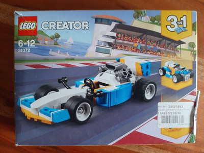 LEGO CREATOR 31072 3 in 1 Rennwagen mit Bauanleitung und Originalverpackung