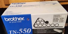 GENUINE BROTHER TN550 BLACK TONER CARTRIDGE TN-550 FACTORY SEALED BOX