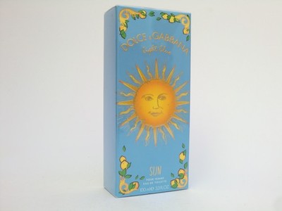 Dolce & Gabbana D&G Light Blue SUN Pour Femme EDT Vap 100ml - 3.3 Oz BNIB OVP