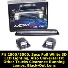 Led Cab Roof Marker Lights For 2020-up Chevy Silveradogmc Sierra By Ijdmtoy