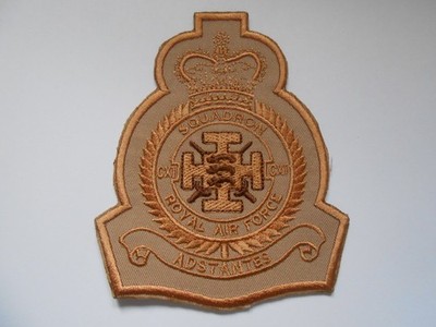 CXI Squadron RAF Squadron / Wappen Stoff Patch Desert Wear