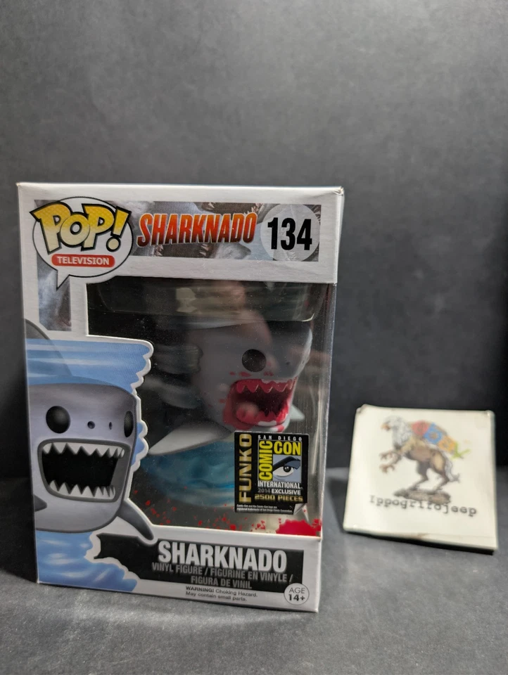 Funko POP Sharknado Bloody Sdcc 2014 San Diego Comic Con 2500 Pieces hard case - Immagine 3 di 4