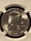 1953-S  50C FRANKLIN SILVER HALF DOLLAR  "SAN FRANCISCO"  NGC MS64 — photo 2