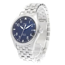 IWC SCHAFFHAUSEN PILOT WATCH MARK XVI IW325504 39mm SS Black Dial #C289 2