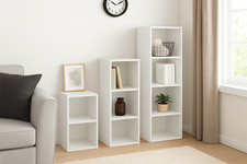 Spot on dealz®2/3/4 Tier Cube Storage Display Bookcase Wooden Cabinets Furniture