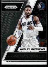2017-18 Panini Prizm #36 Wesley Matthews Fundamentals