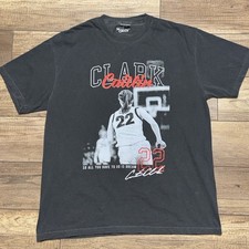 Caitlin Clark WNBA Indiana Fever Charcoal Basketball Graphic T Shirt Mens XL