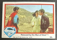 1978 Topps Superman the Movie Trading Cards 31