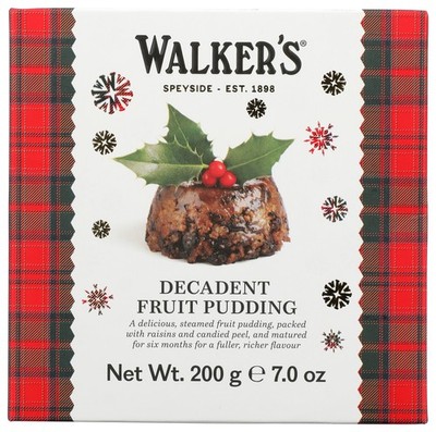 Walker'S Rich Fruit Pudding Decadent 7.0 Oz