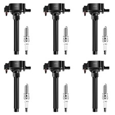 Set of 6 UF648 Ignition Coil Packs and 97390 Iridium Spark Plugs