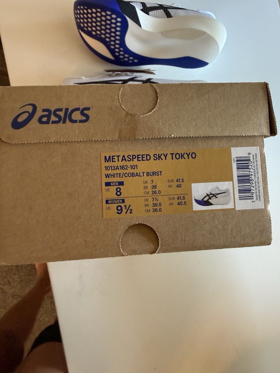 ASICS Metaspeed Sky Tokyo Unisex Running Shoes White/Cobalt Burst